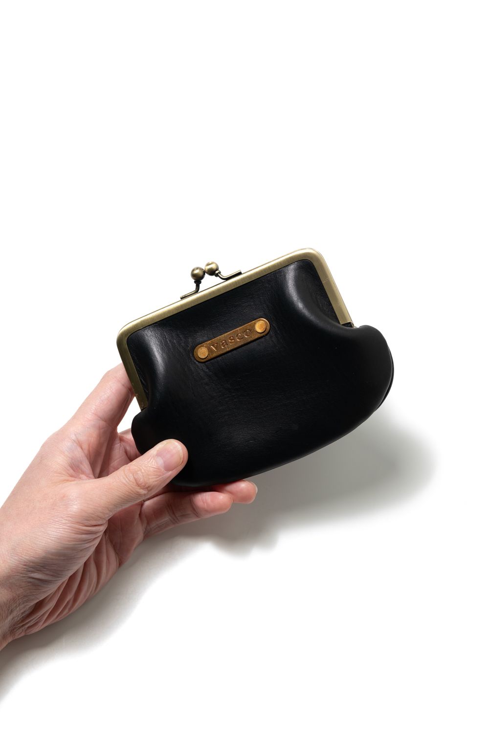【ラスト1点 / 25SS】LEATHER VOYAGE COIN PURSE [BLACK]｜レザーコインケース / ブラック