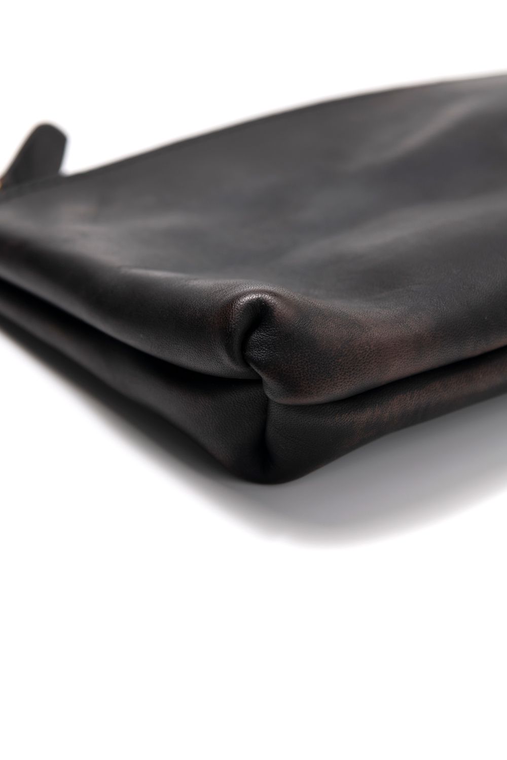 LEATHER TRAVEL PORCH [BLACK] TYPE A | トラベルポーチ / ブラック