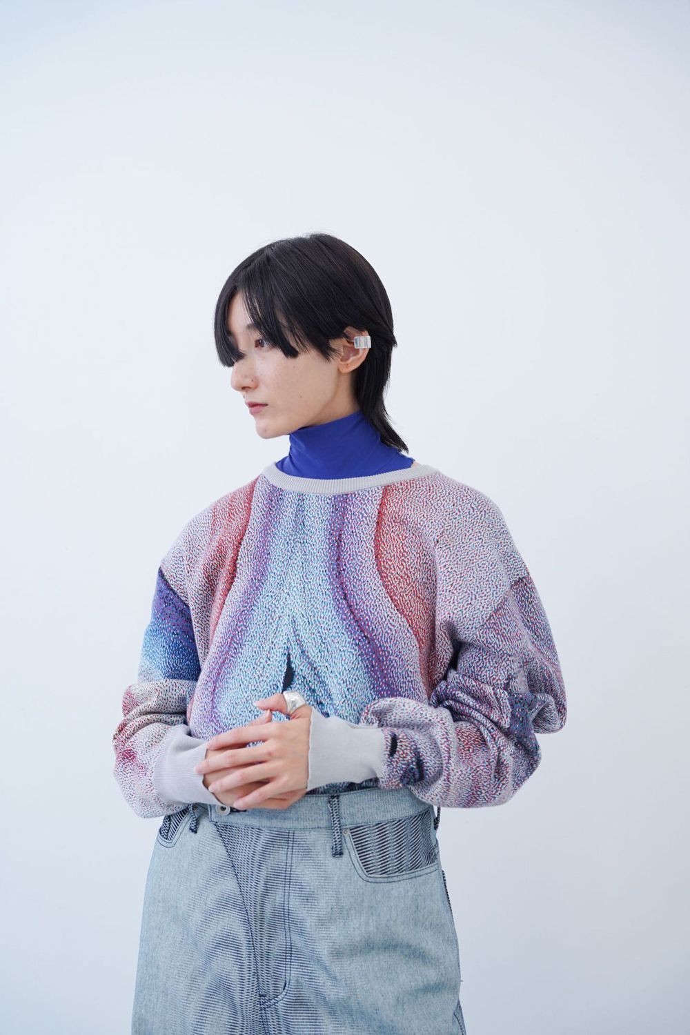 HATRA - 【24SS】Mineral Knit Sweater [LIT] - ミネラルニット 