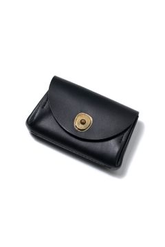 【予約商品】LEATHER GARSON POCKET WALLET [NERO] | ギャルソンポケットウォレット / ブラック