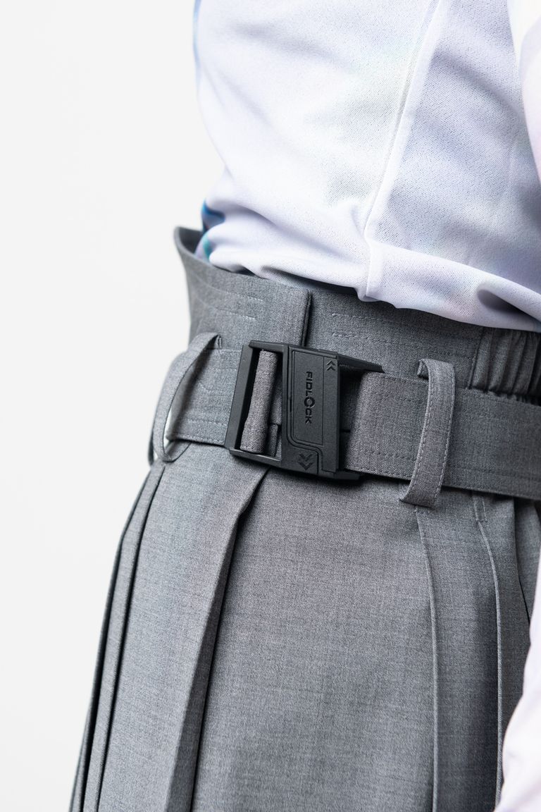HATRA - 【23SS】Hak Pleats Pants [grey] - ハカマプリーツパンツ 