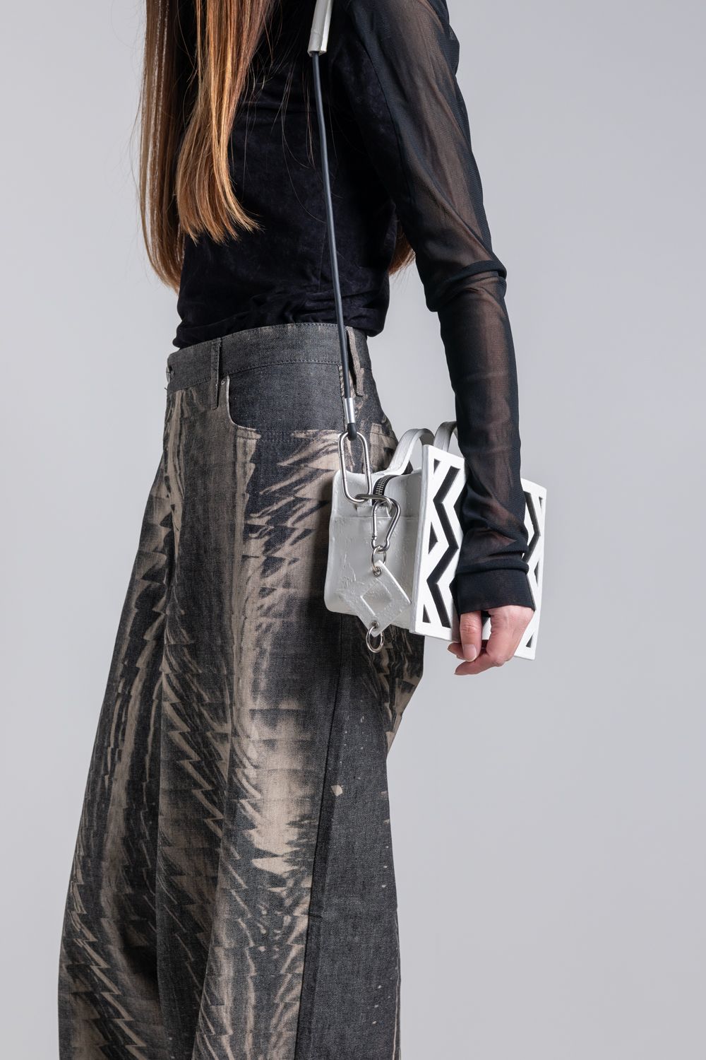 【お取り寄せ可能】レリーフトート [象嵌ホワイト] / w25-06-wh