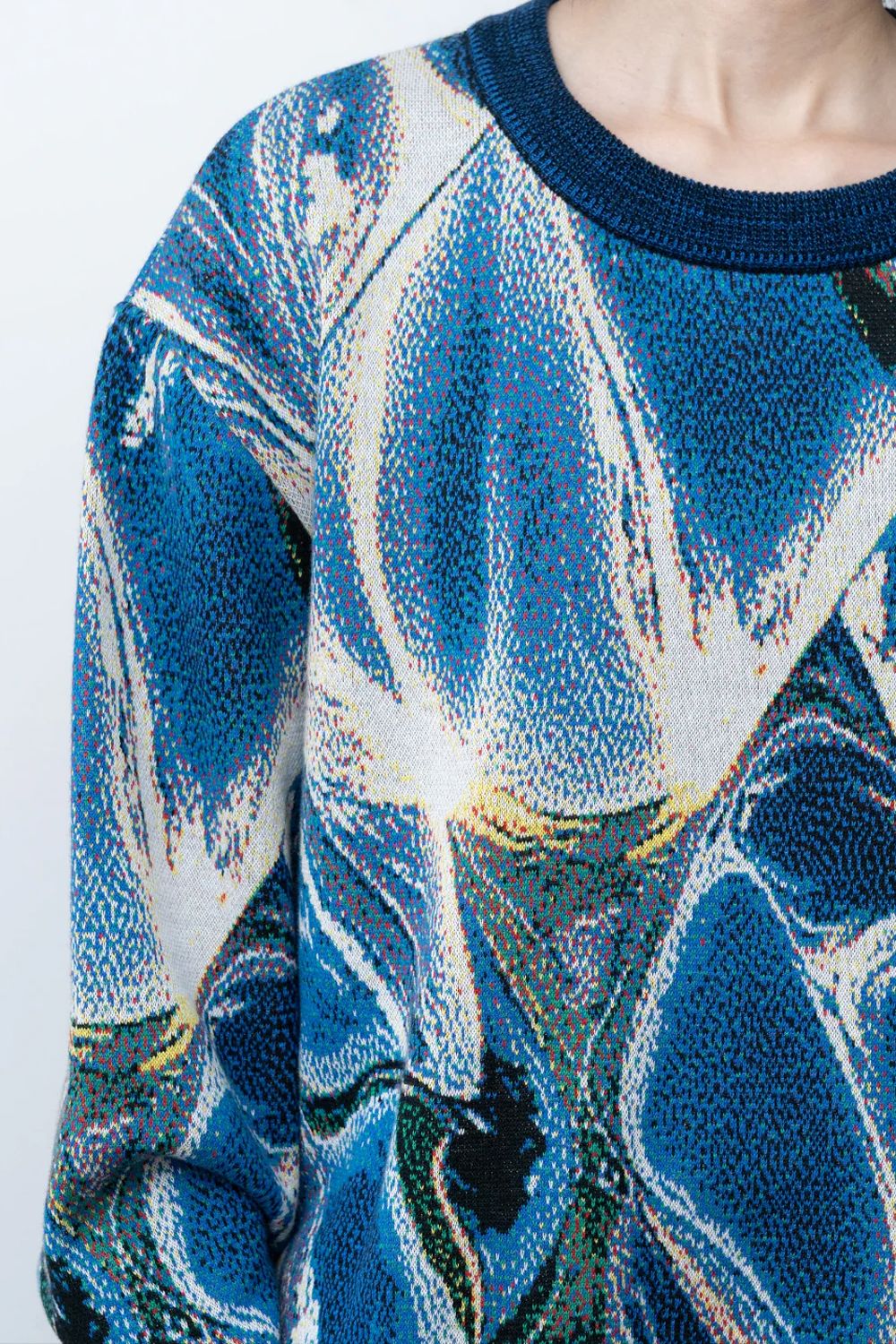 【アーカイブ展 / 1.18まで】Time Lapse Knit Sweater [day] - タイムラプスニットセーター [デイ] / FW25KN01