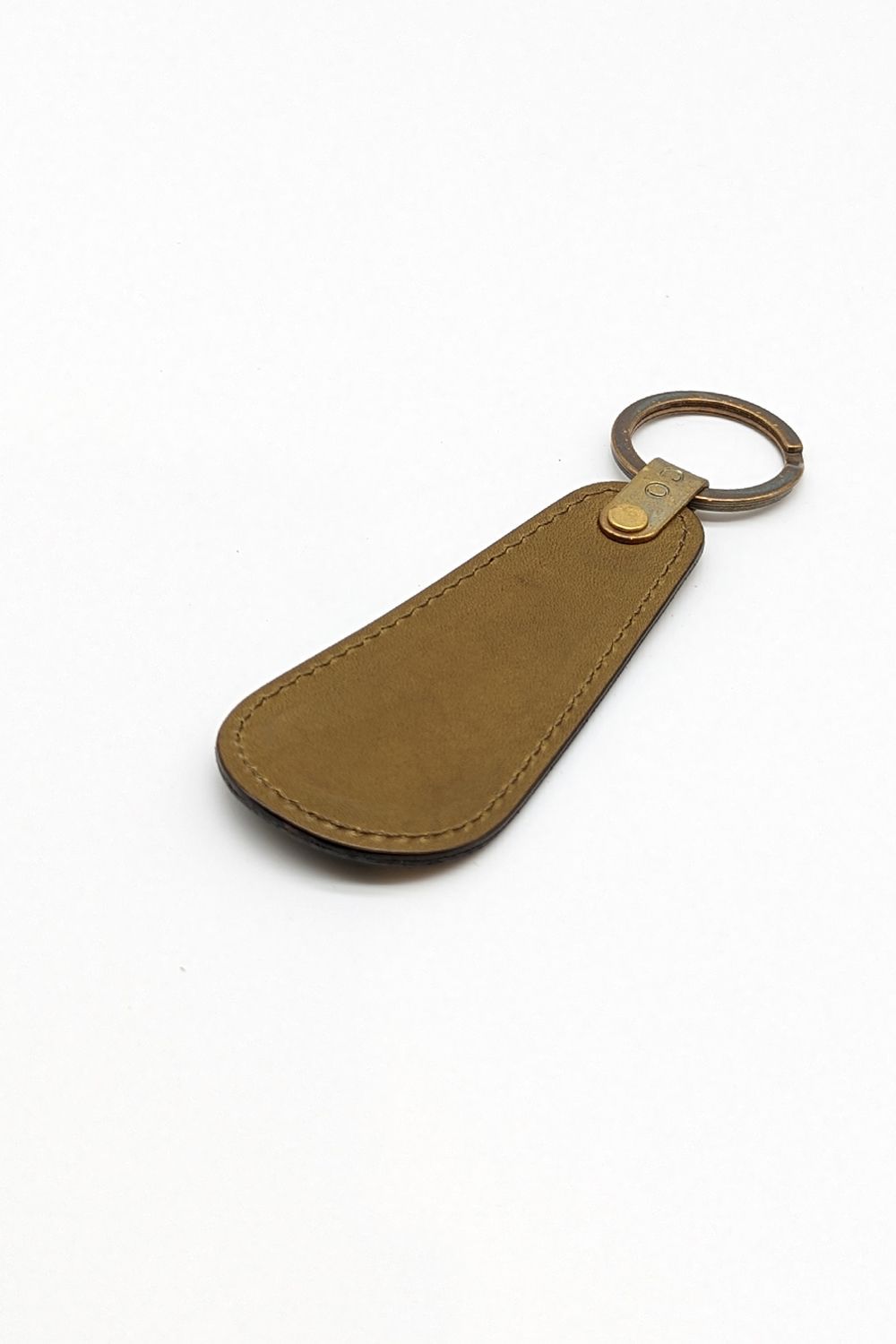 LEATHER VOYAGE SHOE HORN - MINI [VERDE] | シューホーン (ミニ) / オリーブ