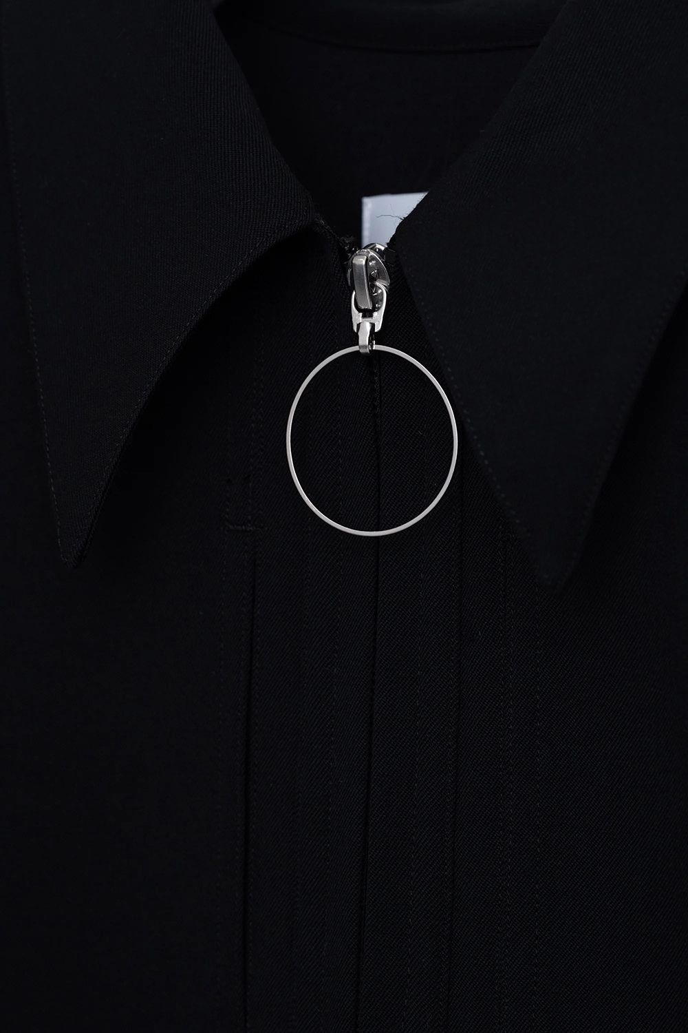 【26AW / 予約受付中】O Blouse [black] - オーブラウス [ブラック] / FW26SH02