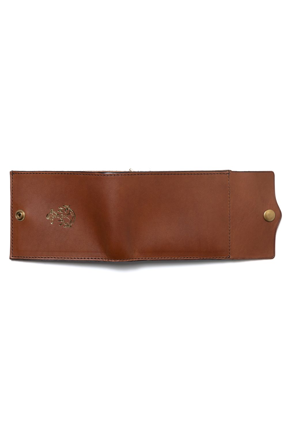 【25SS予約商品】LEATHER NAVAL MIDDLE WALLET [CORTESIA] | ネイバル ミドルウォレット / ブラウン