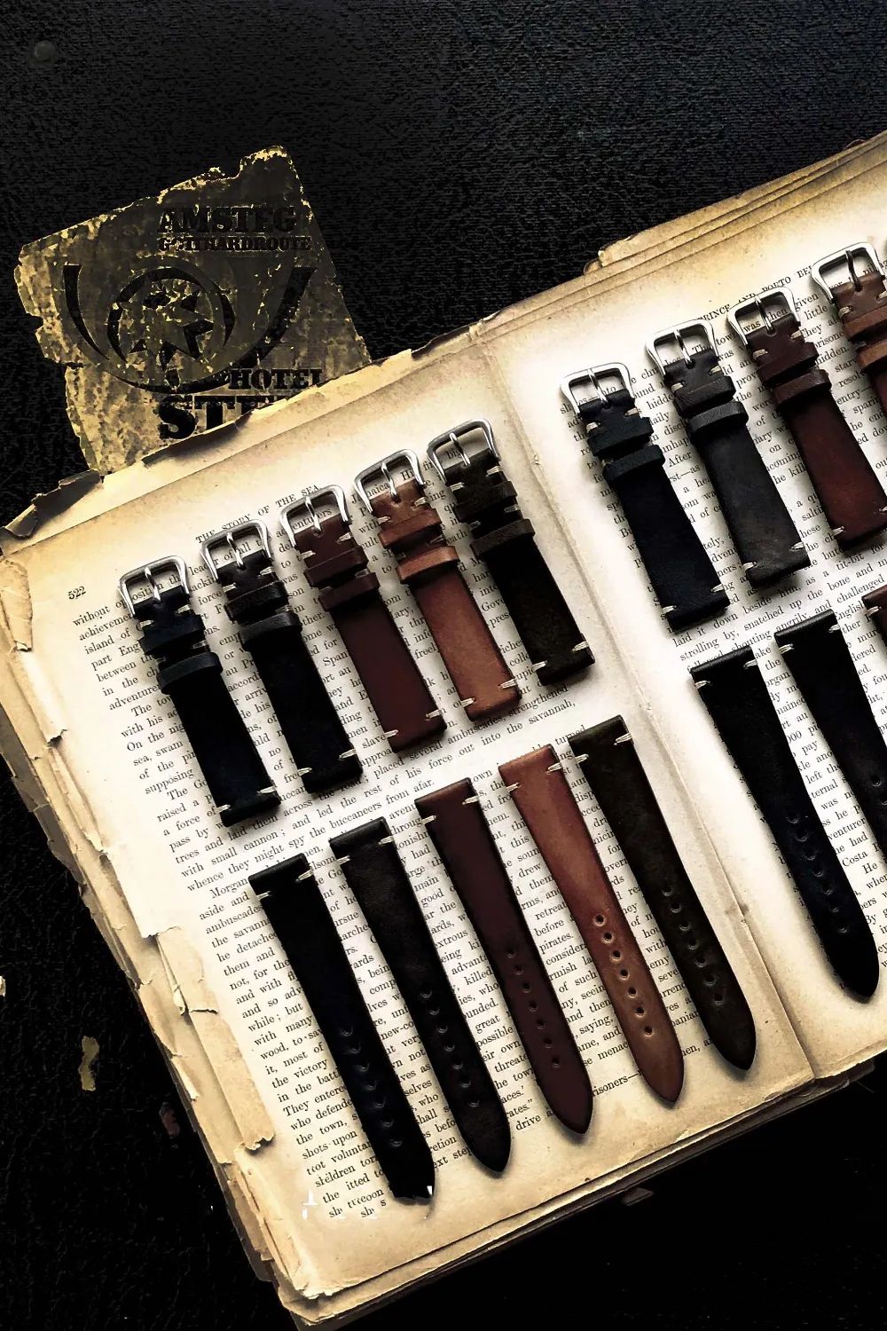 【26AW / 予約受付中】LEATHER WATCH BAND - REGULAR ( vasco x Curious Curio ) | レザーウォッチバンド / 16mm, 18mm, 20mm