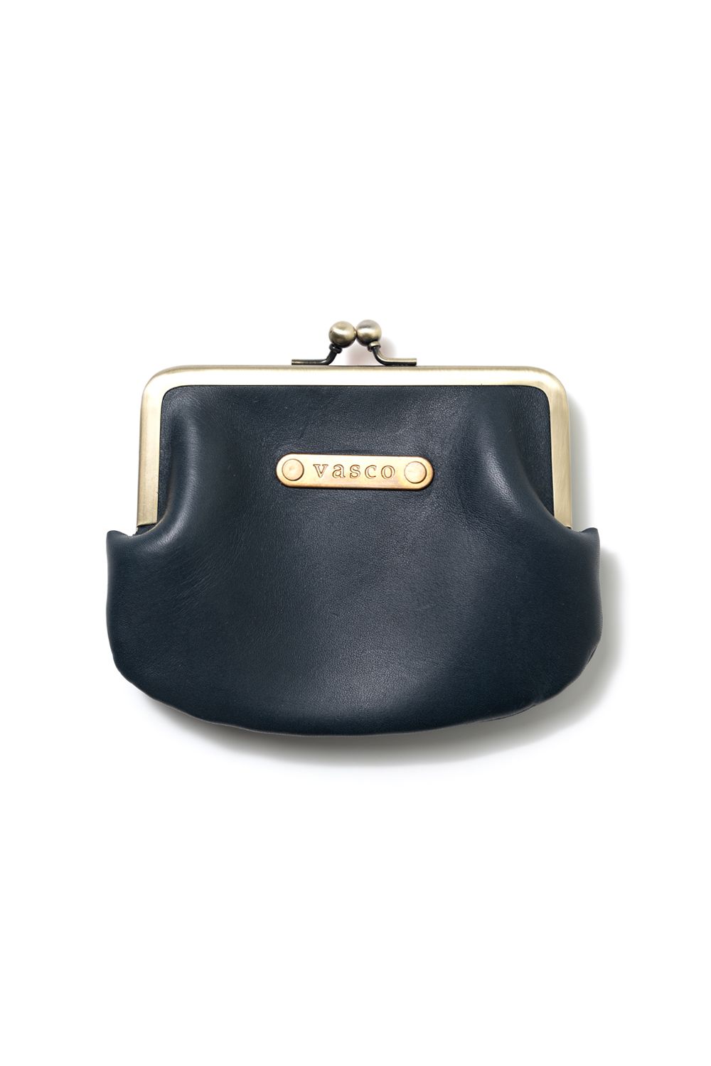【26SS】LEATHER VOYAGE COIN PURSE [MARINE] | コインパース (がま口) / ネイビー