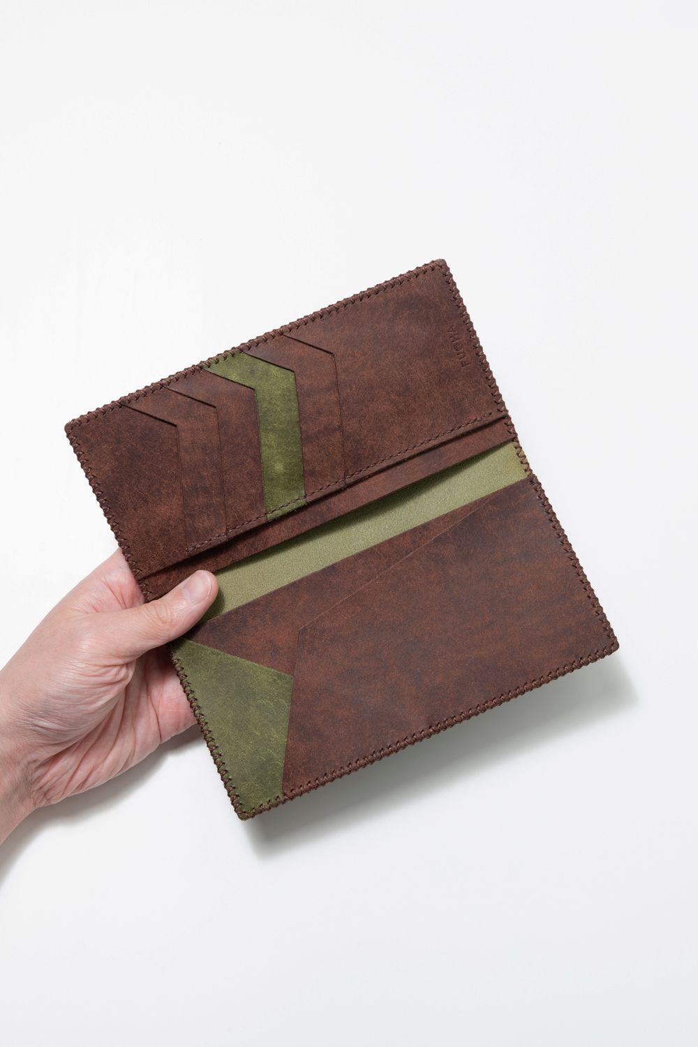 長財布 (コインなし) [オリーブ] / Long Wallet I [OLIVE]