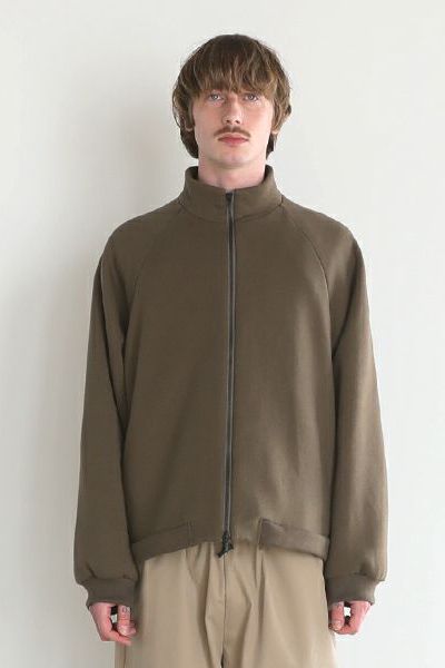【24AW】fleece blouson [OLIVE] - フリースブルゾン [オリーブ] / vu-cut-010