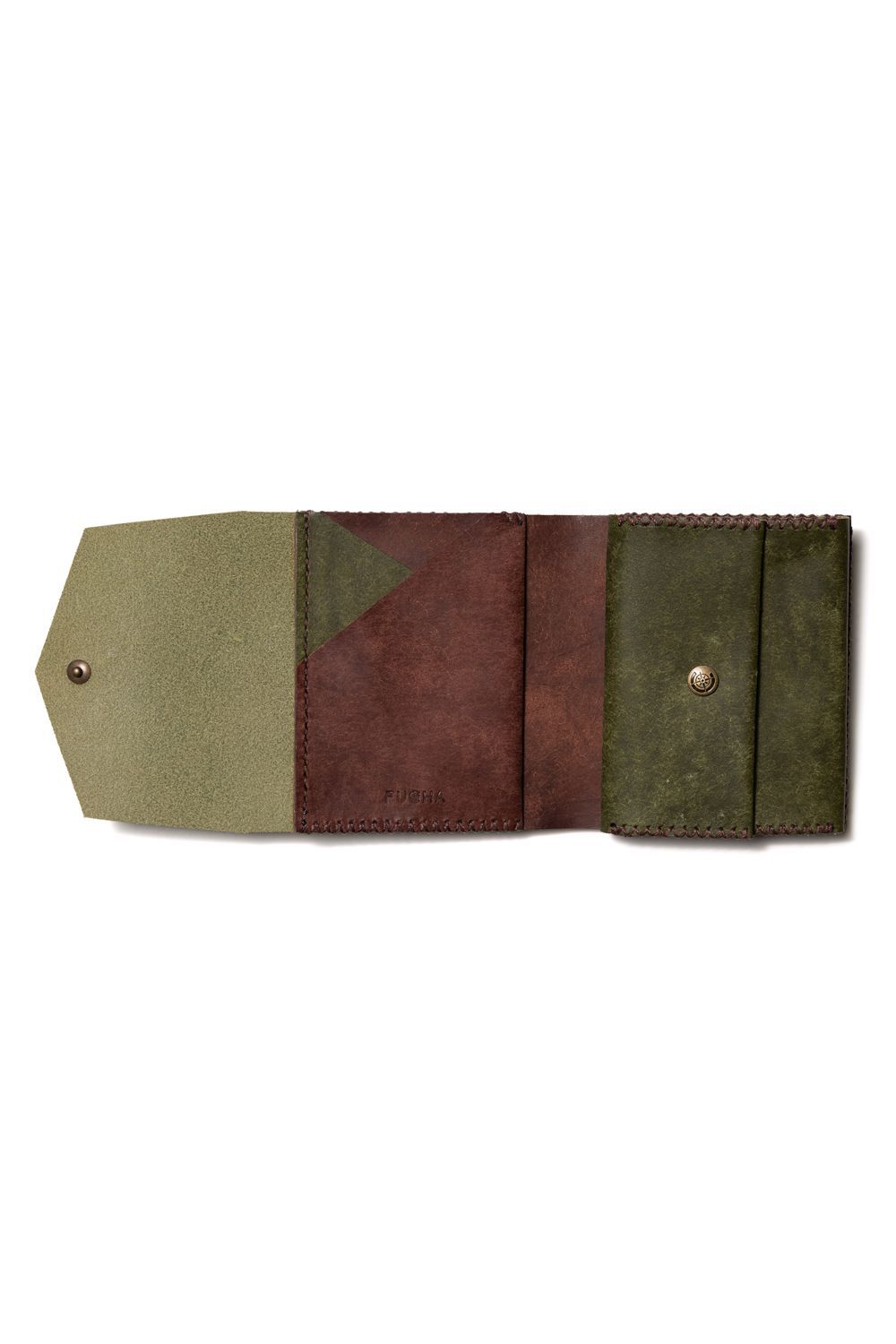 二つ折り財布 [オリーブ] / Short Wallet [OLIVE]