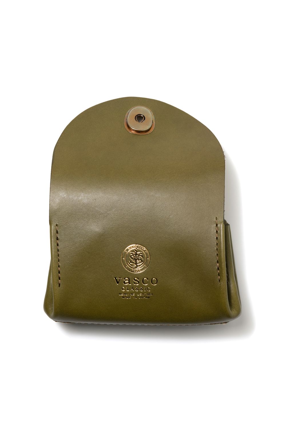 LEATHER GARSON POCKET WALLET [VERDE] TypeB | ギャルソンポケットウォレット / オリーブ
