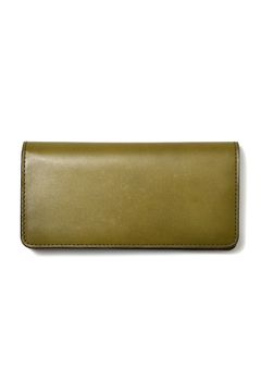 レザーボヤージュロングウォレット [オリーブ] / LEATHER VOYAGE LONG WALLET [VERDE]