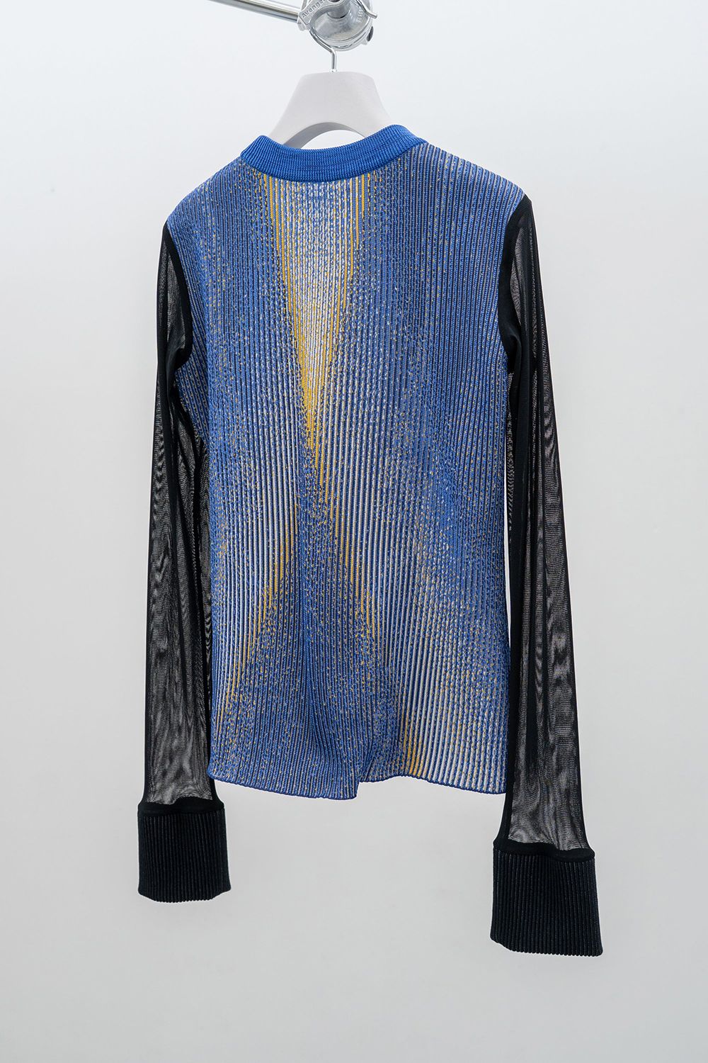 【ラスト1点 / 25AW】Time Lapse Knit Top [twi] - タイムラプスニットトップ [トワイ] / FW25KN04