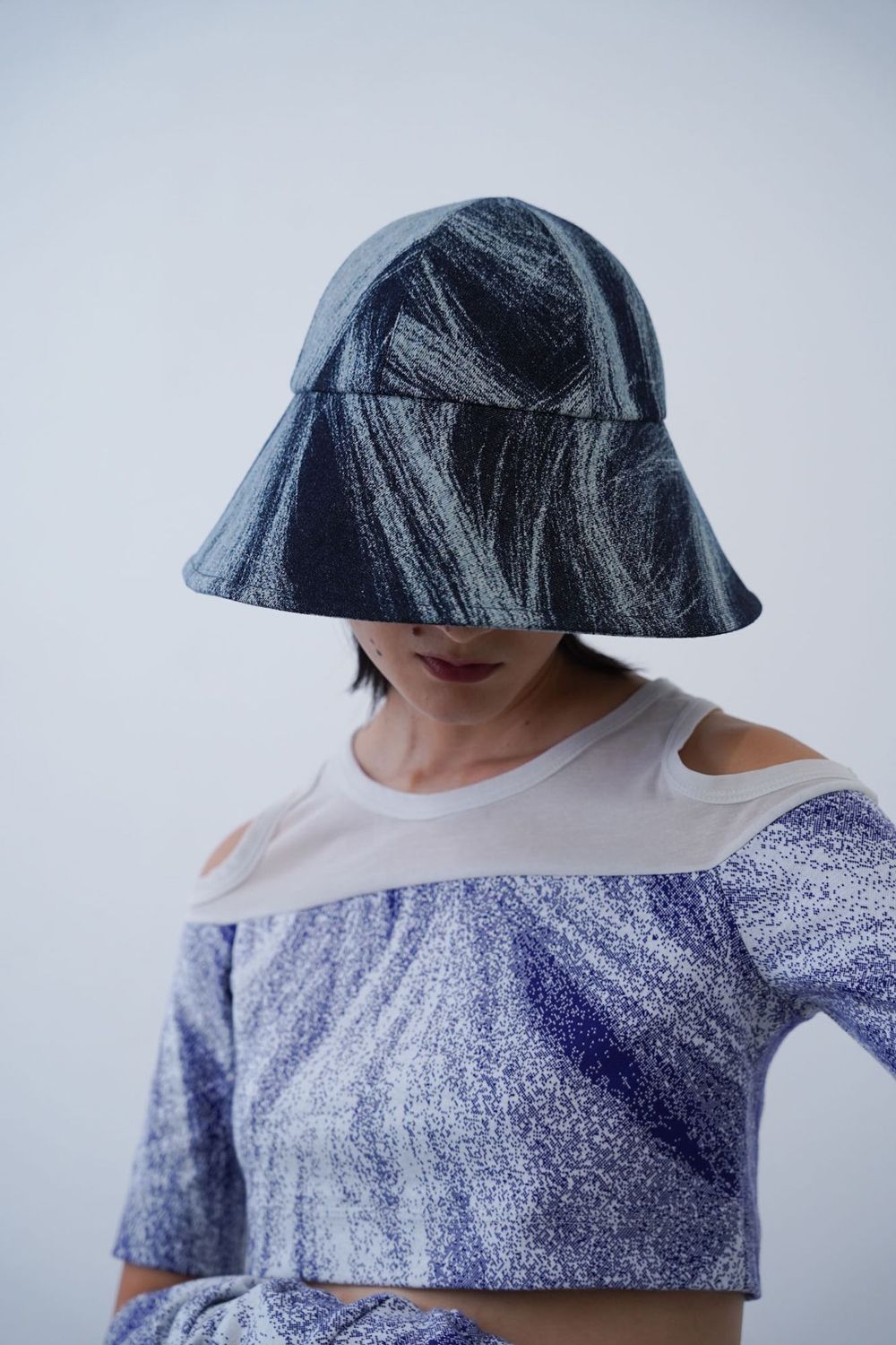【24SS】Aerial Hat poil [navy] - エアリアルハットポワル [ネイビー] / SS24AC04