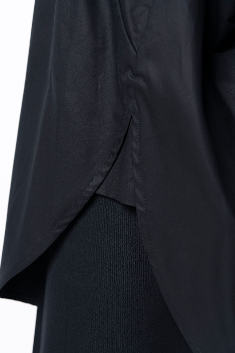 【23AW】long coat [BLACK] - ロングコート [ブラック] / vuy-a23-c02