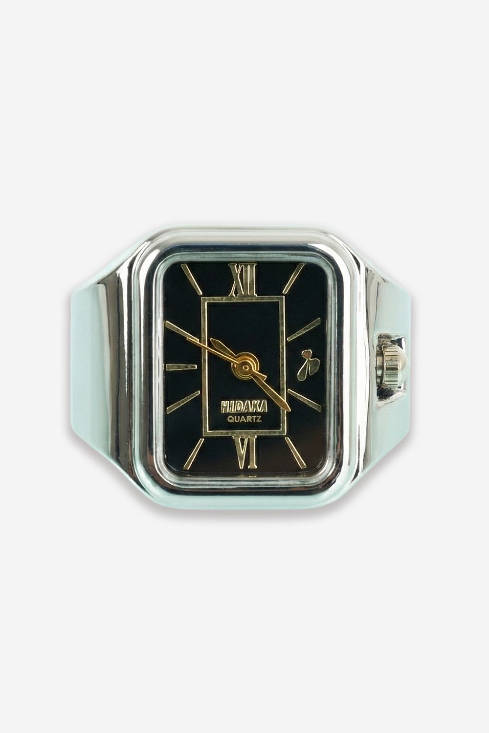 Legacy Ring Watch [Silver / Black] / レガシーリングウォッチ [シルバー / ブラック]