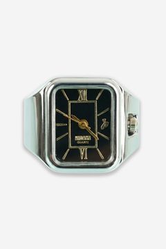Legacy Ring Watch [Silver / Black] / レガシーリングウォッチ [シルバー / ブラック]