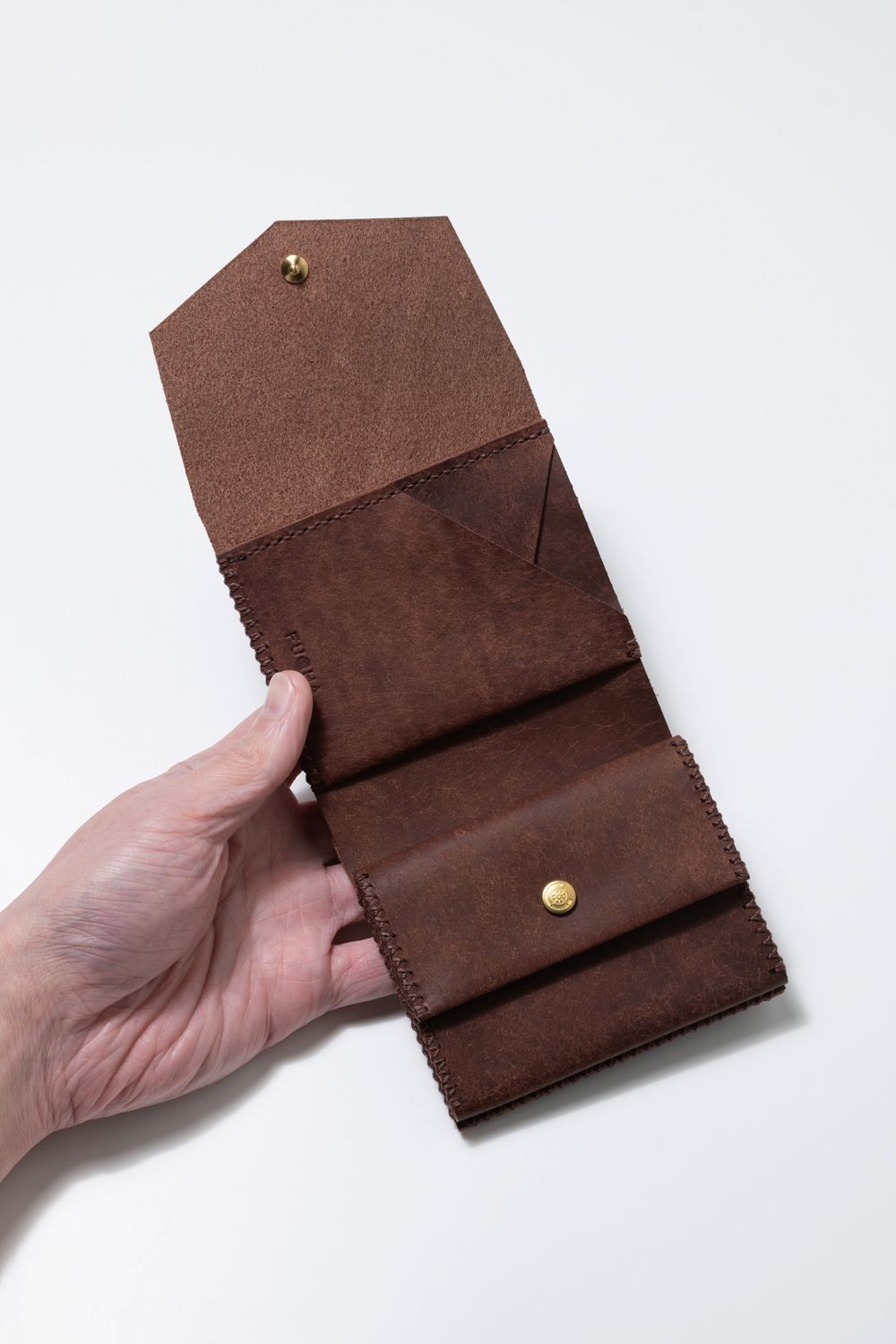 二つ折り財布 [ブラウン] / Short Wallet [BROWN]