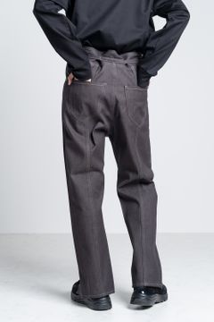 HATRA - 【22SS】Knot Denim [black] - ノットデニム [ブラック  