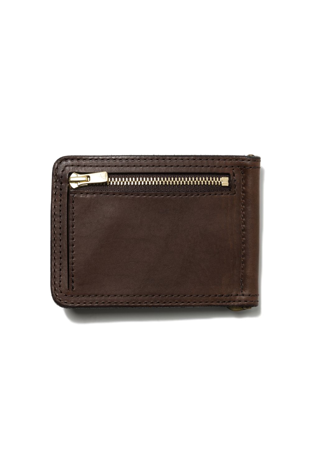 【24AW】LEATHER VOYAGE MONEY CLIP [CORTESIA] | マネークリップ / ブラウン