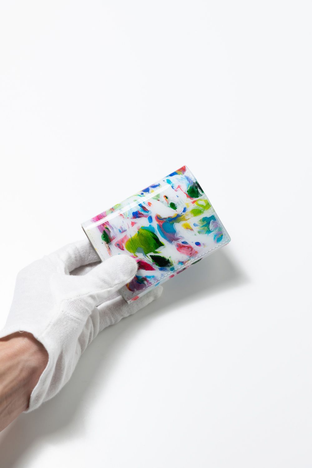 PAINT COIN CASE [WHITE] / ペイントコインケース [ホワイト]