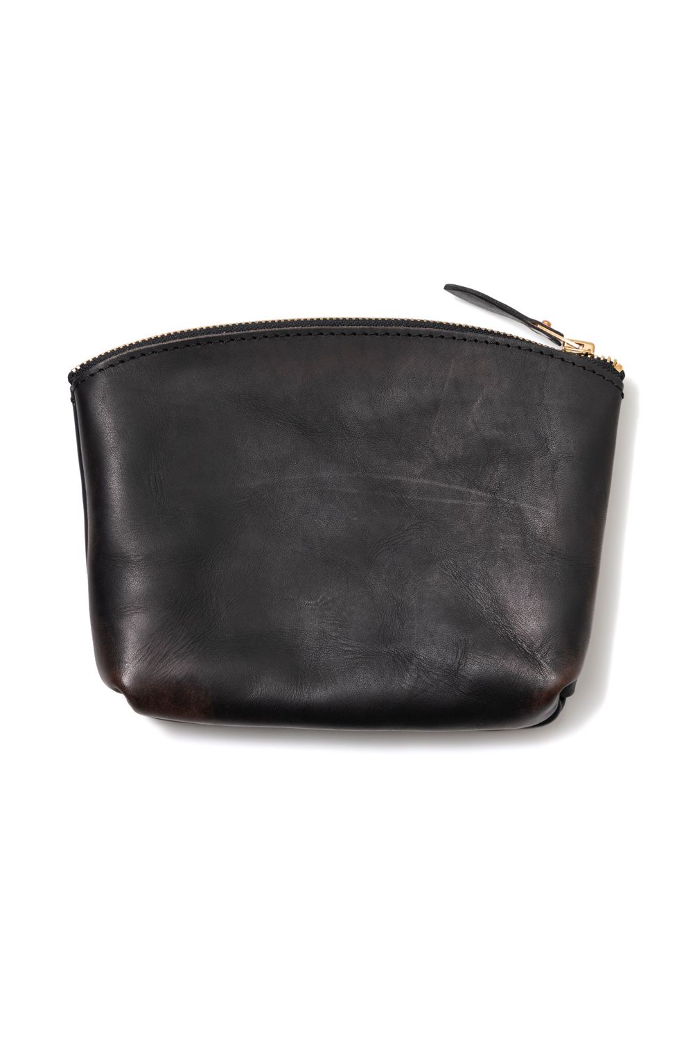 LEATHER TRAVEL PORCH [BLACK] TYPE A | トラベルポーチ / ブラック