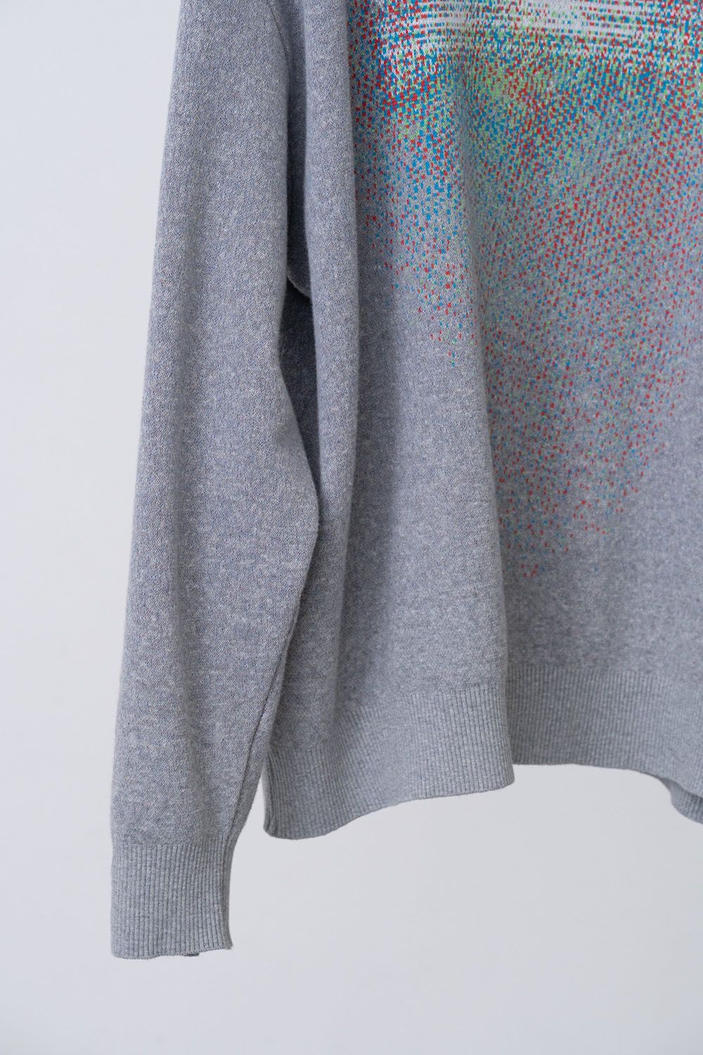 【26AW / 予約受付中】Photon Knit Sweater [grey] - フォトンニットセーター [グレー] / FW26KN01