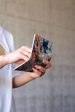 PAINT CARD CASE [NUME] / ペイントカードケース [ヌメ]