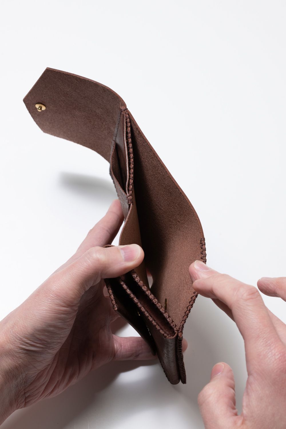 二つ折り財布 [ブラウン] / Short Wallet [BROWN]