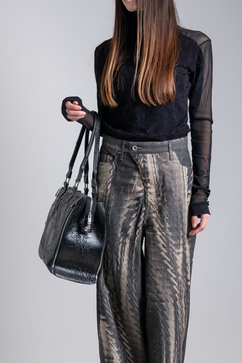 【お取り寄せ可能】ツールバッグ・プレーン [ブラック] / w25-02-bk