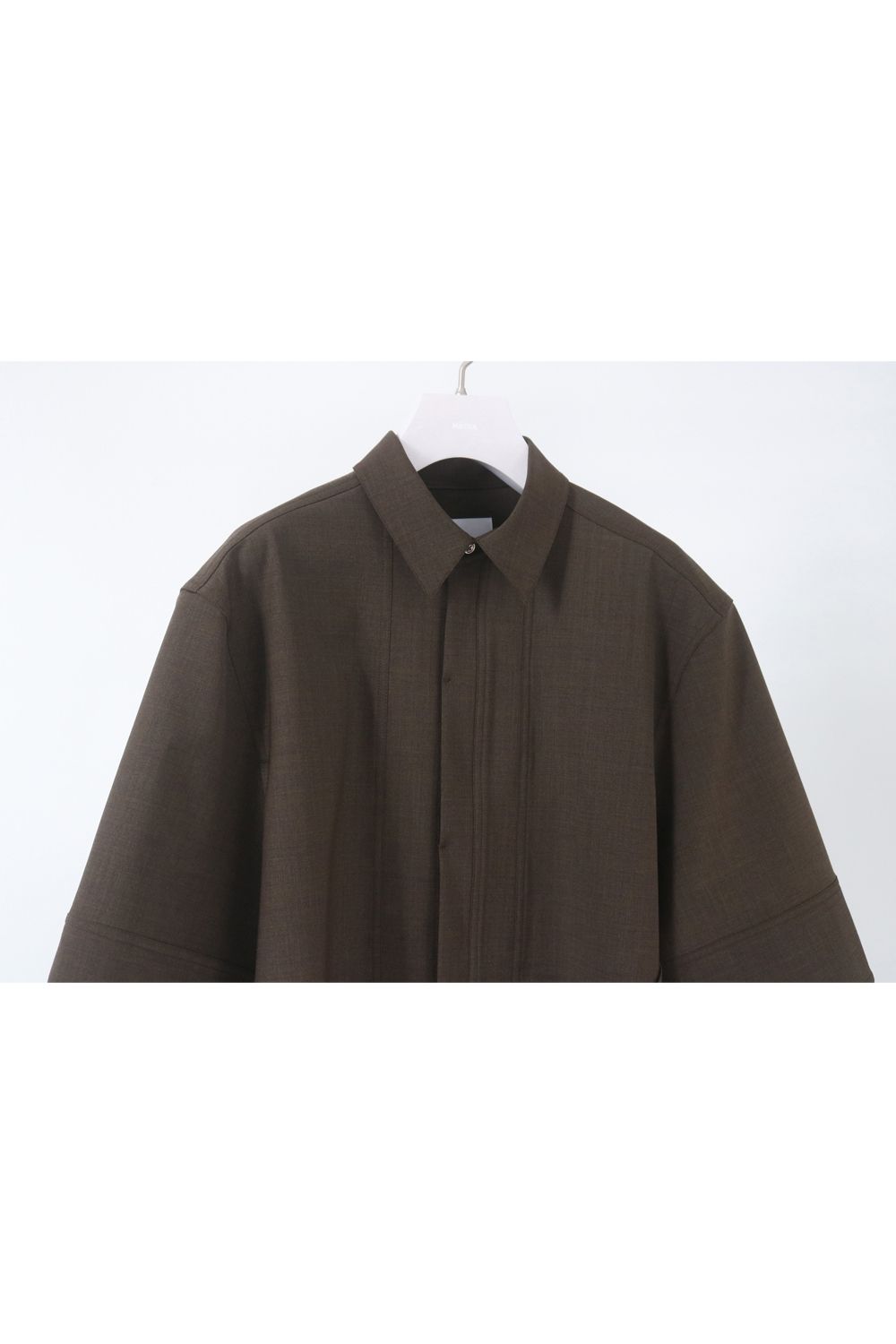 【25SS】Tri Front Shirt [bronze] - トライフロントシャツ [ブロンズ] / SS25SH04