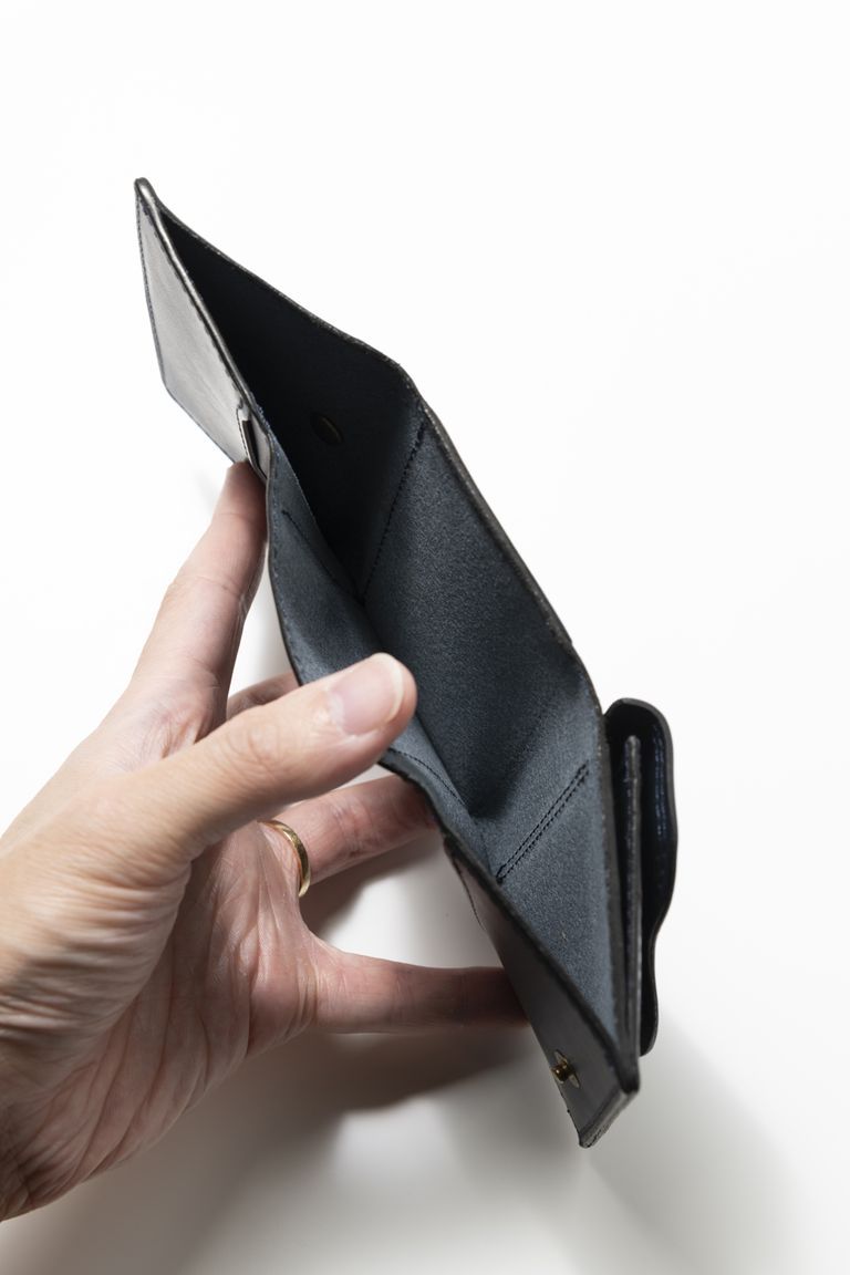 【25SS予約受付中｜12/17まで】レザーボヤージュ ポケットウォレット [ネイビー] / LEATHER VOYAGE POCKET WALLET [MARINE]