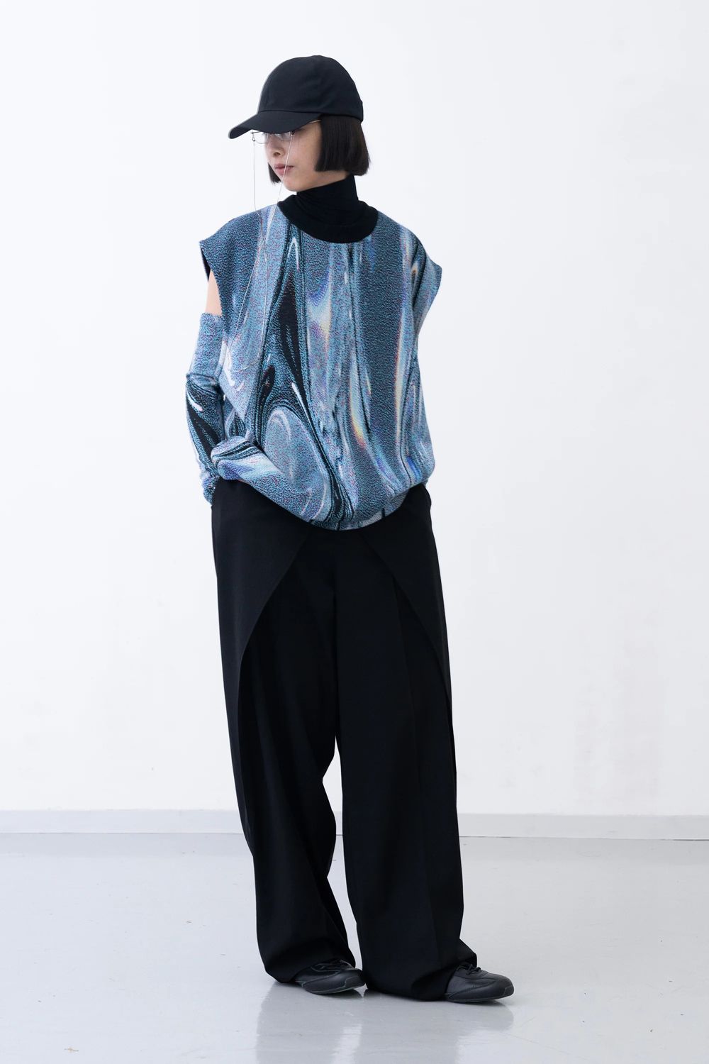 【26SS / 予約受付中】Dia Tailored Trousers [black] - ディアテーラードトラウザーズ [ブラック] / SS24BT01