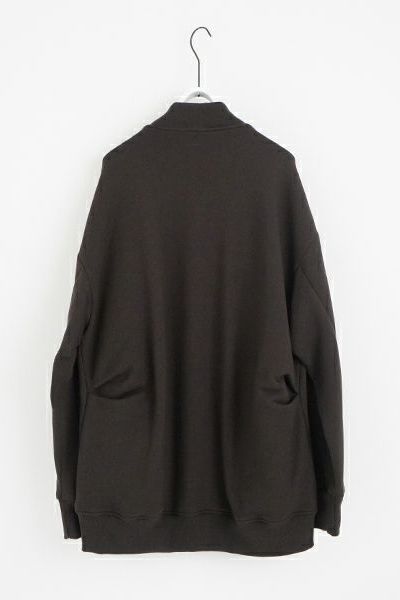 【24AW】sweat stadium [CHARCOAL] - スウェットスタジャン [チャコール] / vum-b01