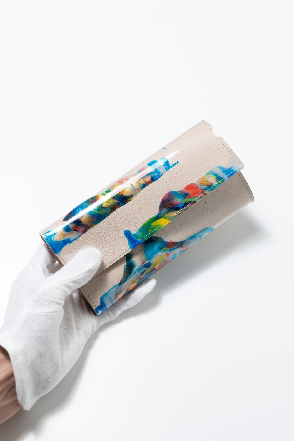 PAINT WALLET LONG [NUME] / ペイントウォレットロング [ヌメ]