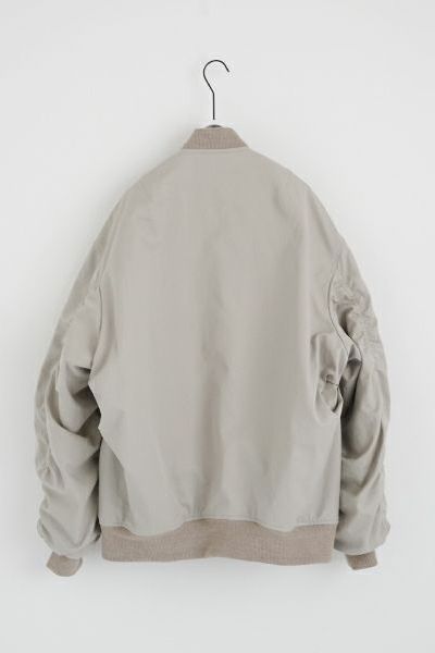 【24AW】big MA-1 [CHALK] - ビッグエムエーワン [チョーク] / vu-blu-005