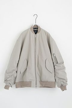 【24AW】big MA-1 [CHALK] - ビッグエムエーワン [チョーク] / vu-blu-005