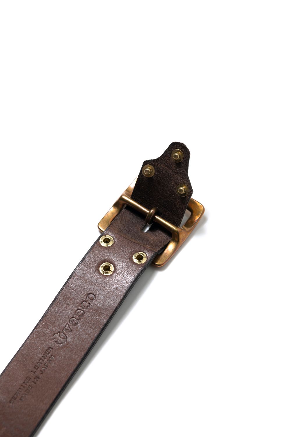 【ラスト1点】LEATHER GARRISON BELT [BLACK] | レザーギャリソンベルト / ブラック