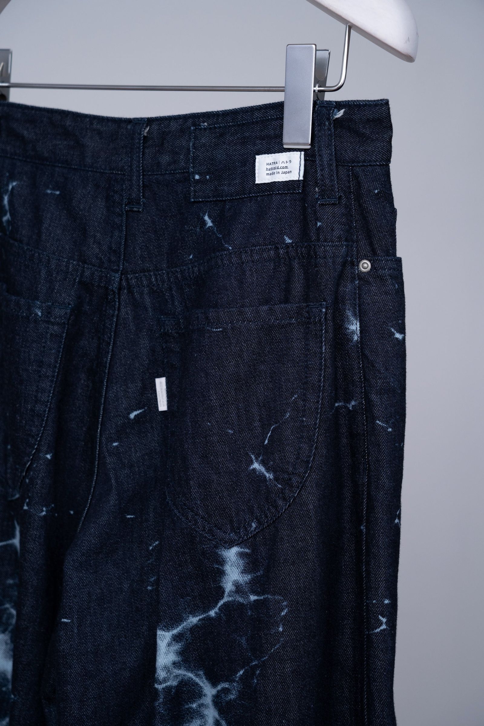 Caustics Bleach Denim [navy]