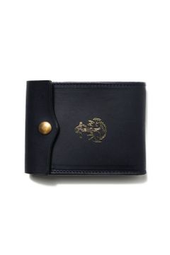 【25SS予約商品】レザーネイバルミドルウォレット [ネイビー] / LEATHER NAVAL MIDDLE WALLET [MARINE]
