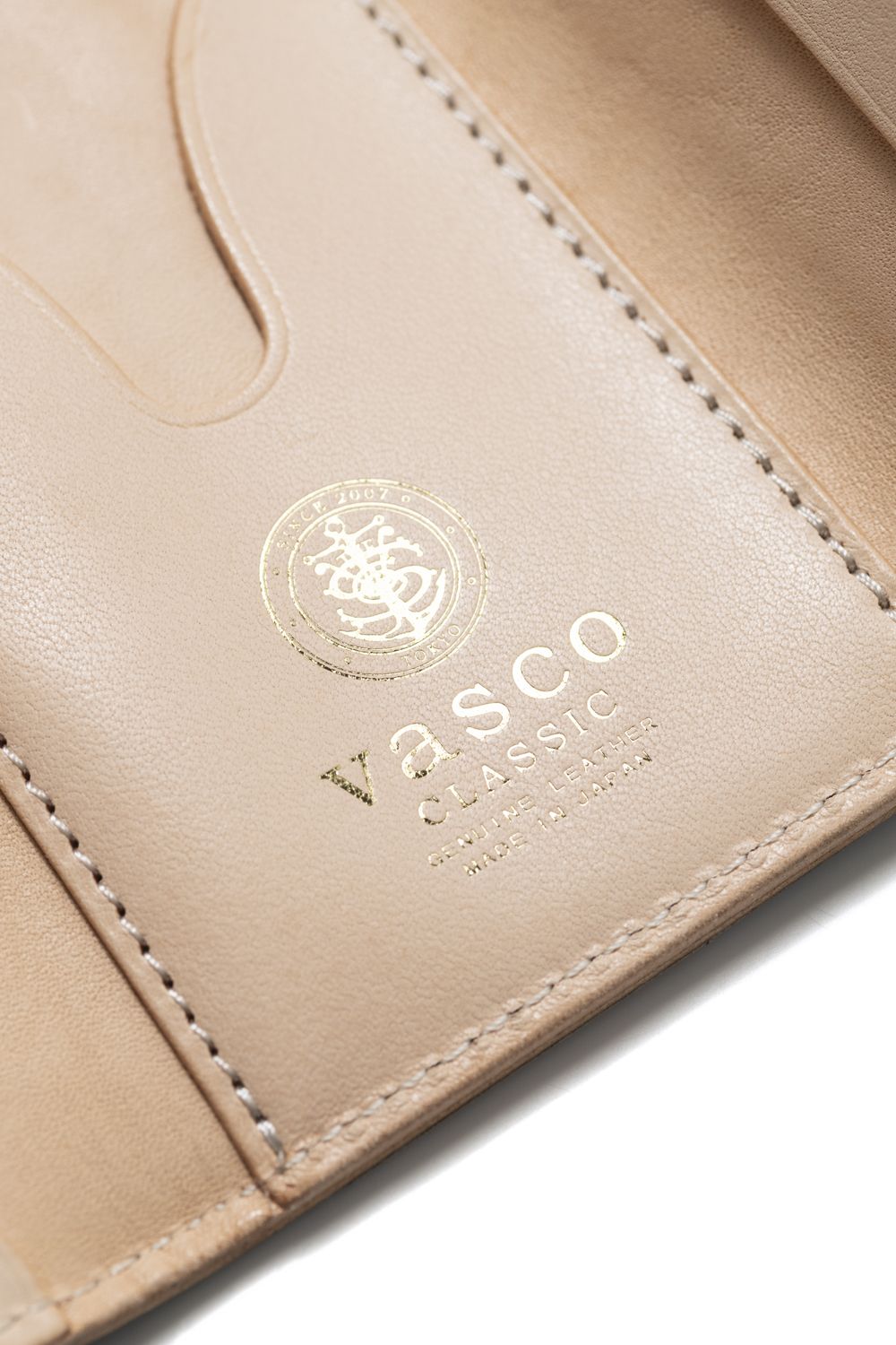 【ラスト1点】LEATHER GARRISON POCKET WALLET [GREEN] | シェルコードバン ポケットウォレット (三つ折り) / グリーン