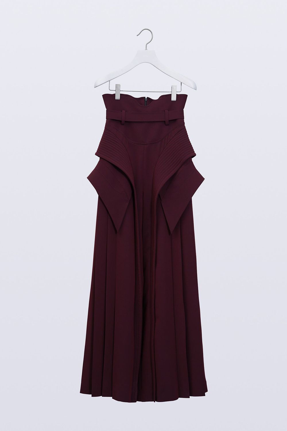 【ラスト1点 / 25AW】Atlantis Pleats Trousers [burgundy] - アトランティスプリーツトラウザーズ [バーガンディー] / FW25BT11