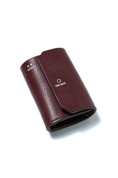 WORDING WALLET MINI [BROWN] / ワーディングウォレットミニ [ブラウン]