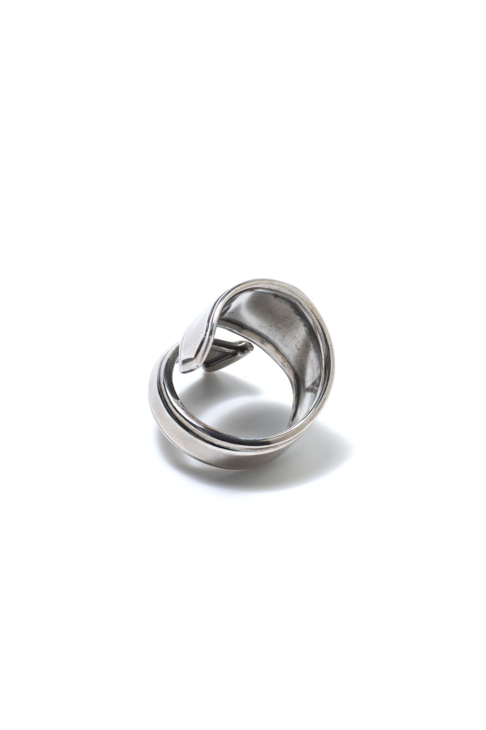 【1点もの】GEOMETRIC ARCH SPOON RING / ジオメトリックアーチスプーンリング [SV]