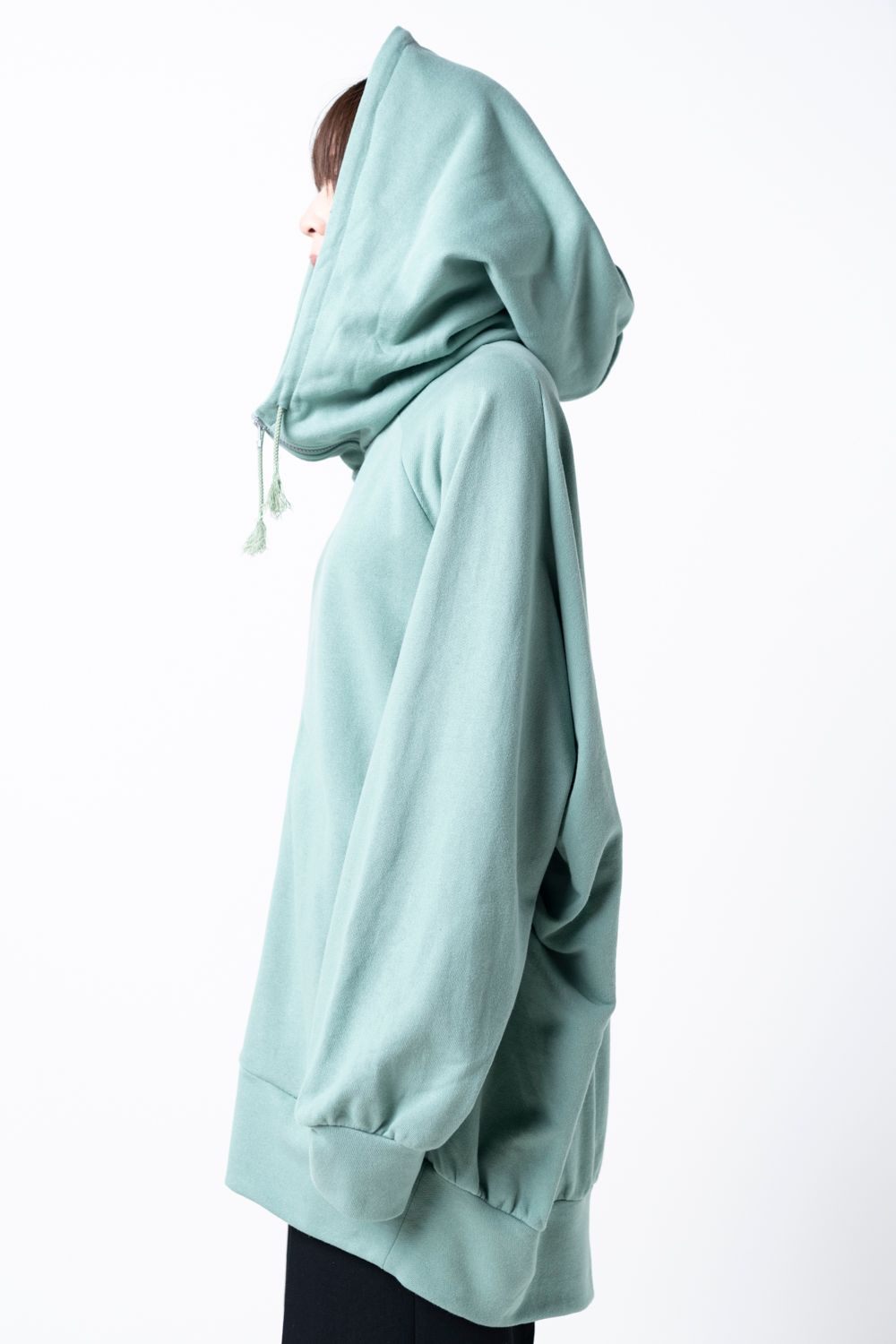 【23AW】big hoody [GREEN] - ビッグフーディ [グリーン] / vuy-a23-k04