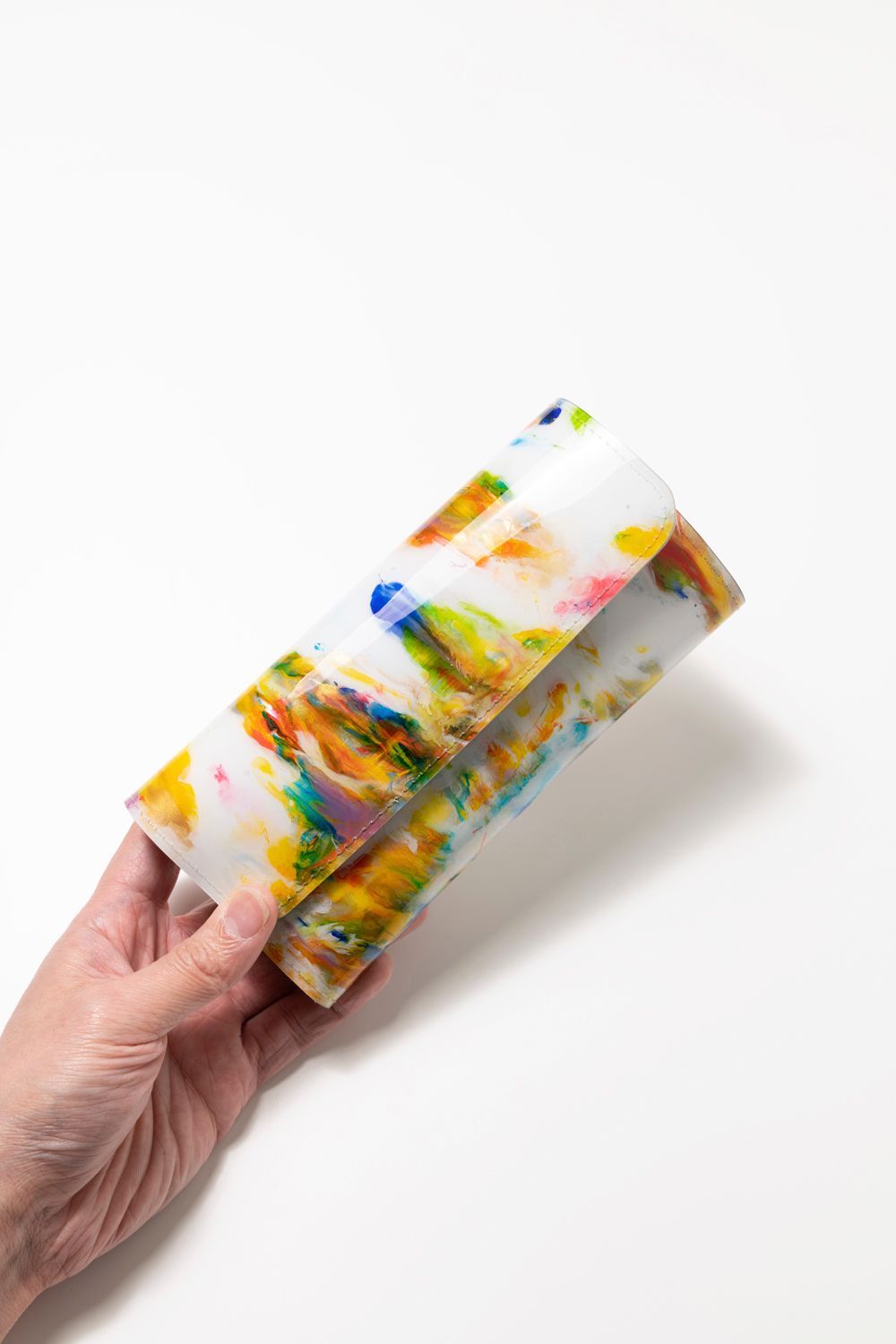PAINT WALLET LONG [WHITE] / ペイントウォレットロング [ホワイト]