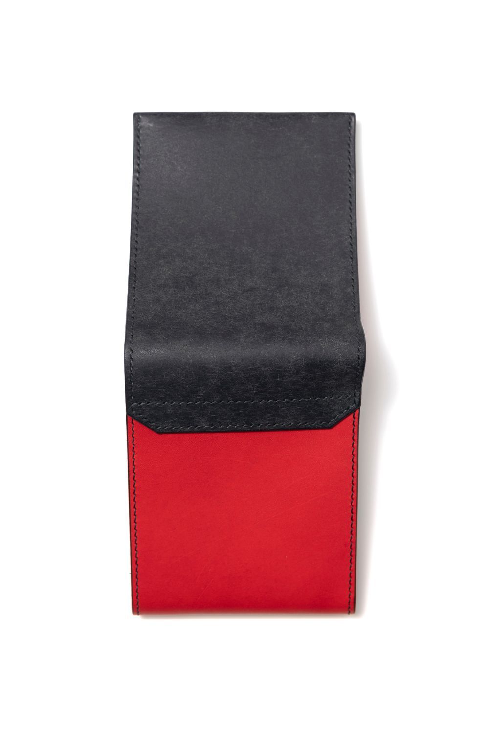 LERAY BF BC - Short wallet [BLACK×RED] / ルレイ ビーエフビーシー - 二つ折り財布 [ブラック×レッド]
