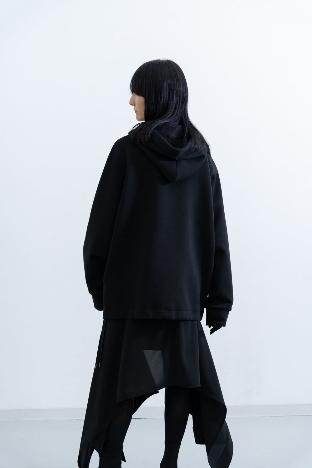【25SS】Tear Hoodie [black] - ティアフーディ [ブラック] / SS25HO01