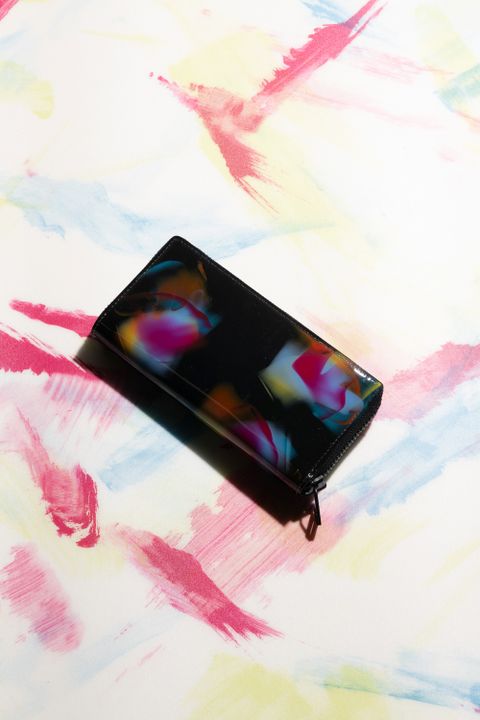 PAINT WALLET M [BLACK] / ペイントウォレットM[ブラック]
